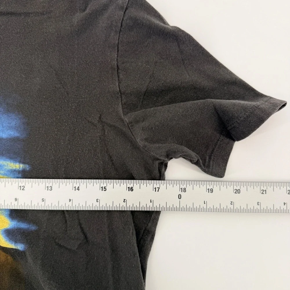 Old Navy 2Pac Me Against the World Graphic T-Shirt‎ Kids XL 14-16 Black Rap Tee